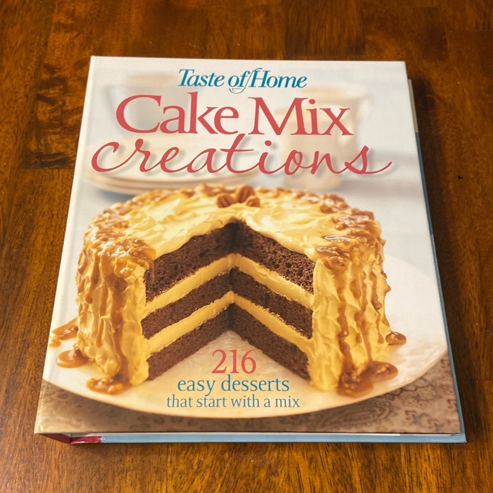 Cake mix recipe book!
